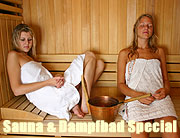 Im Herbst auch angesagt: das Sauna und Dampfbäder Special